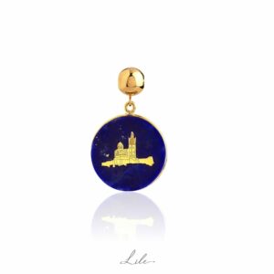 Charms z lapis lazuli Lile