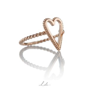 Lile Give Love złoty pierścionek N22