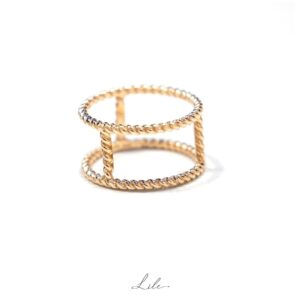 Lile Give Love pierścionek złoty N11